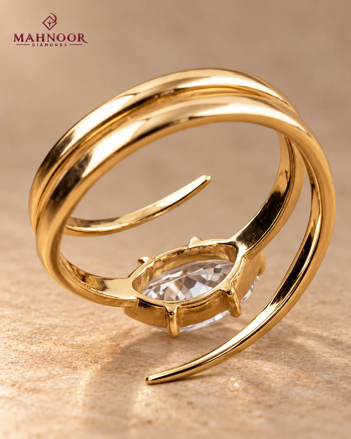 Marquise Spiral, view 3